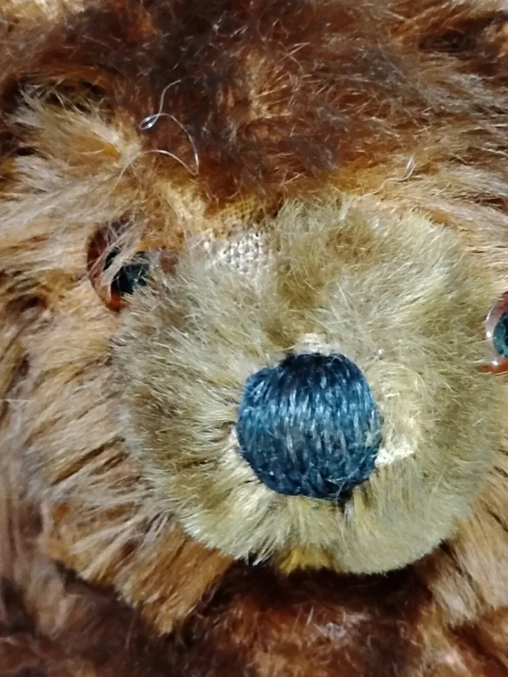 Vintage German Mohair Jointed Teddy Bear